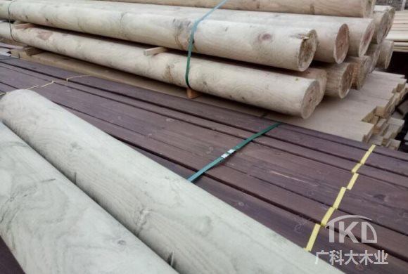 保定碳化木板材
